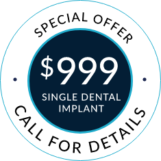 $1999 single dental implant